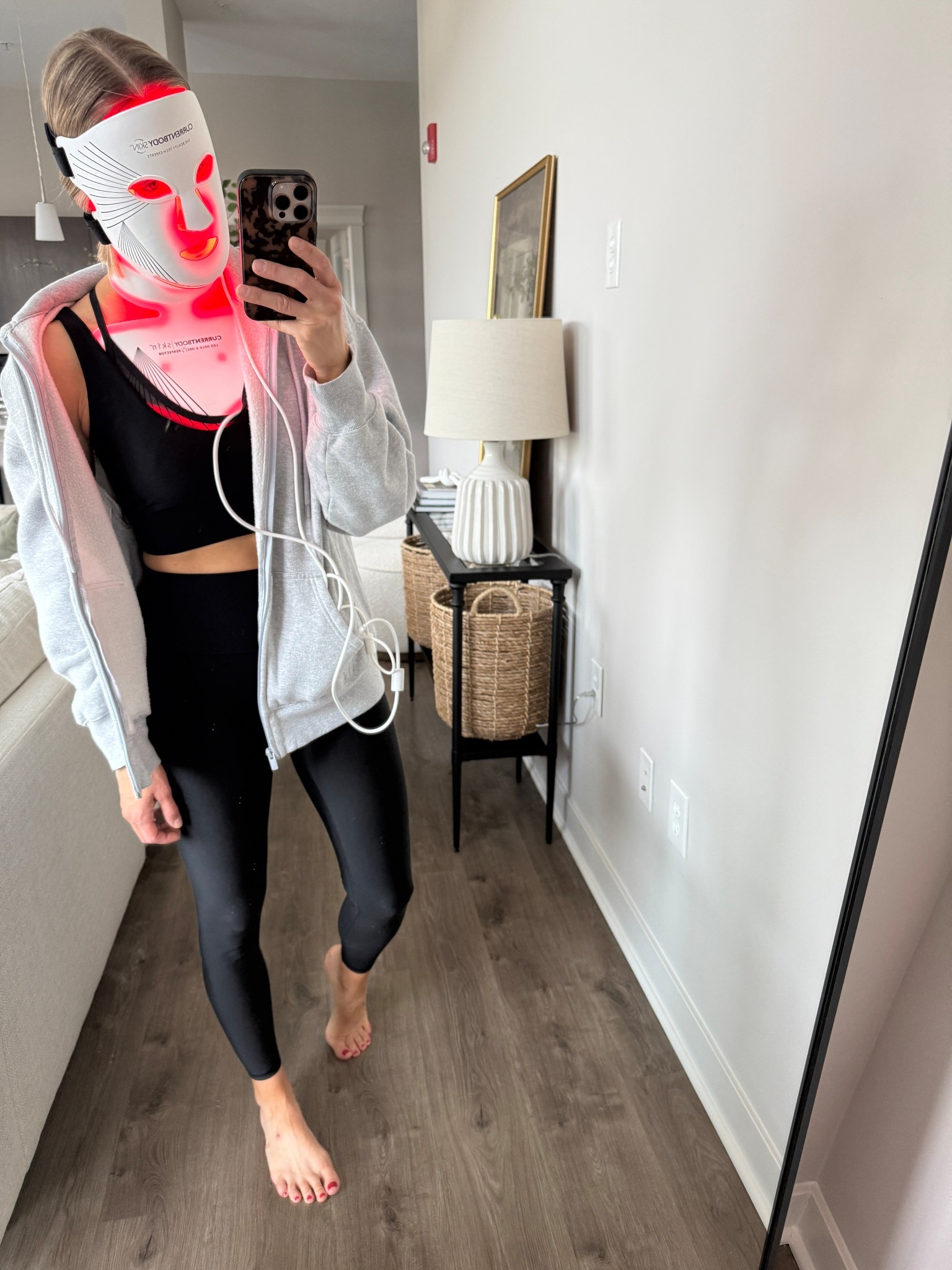 Wearing XS leggings, small sports bra, small zip-up hoodie (Mask Code: LINDSEY10)

#LTKActive #LTKBeauty #LTKFindsUnder100