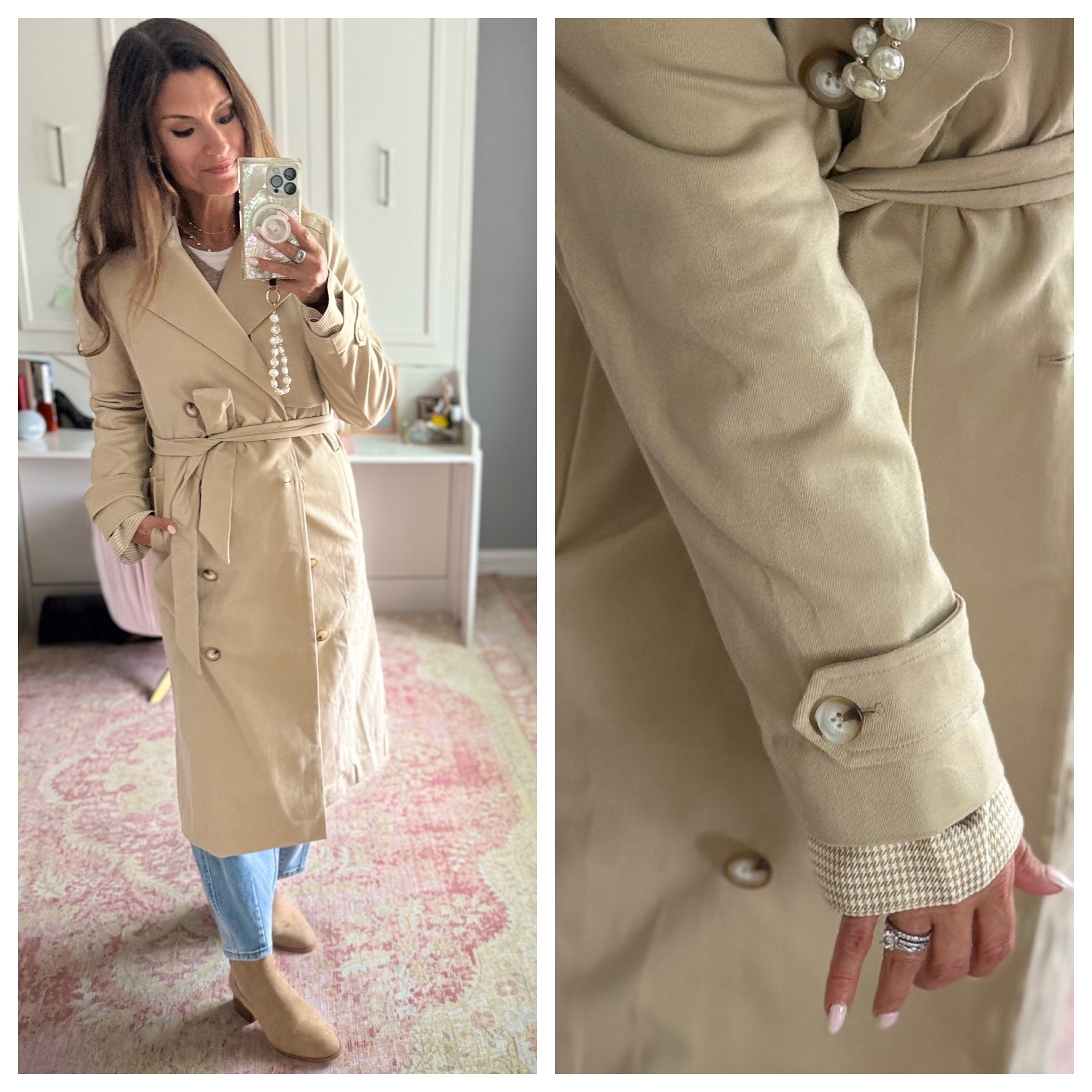 Great trench coat from @nordstromrack #nordstromrackpartner #rackscore

#LTKFindsUnder50 #LTKOver40 #LTKFindsUnder100