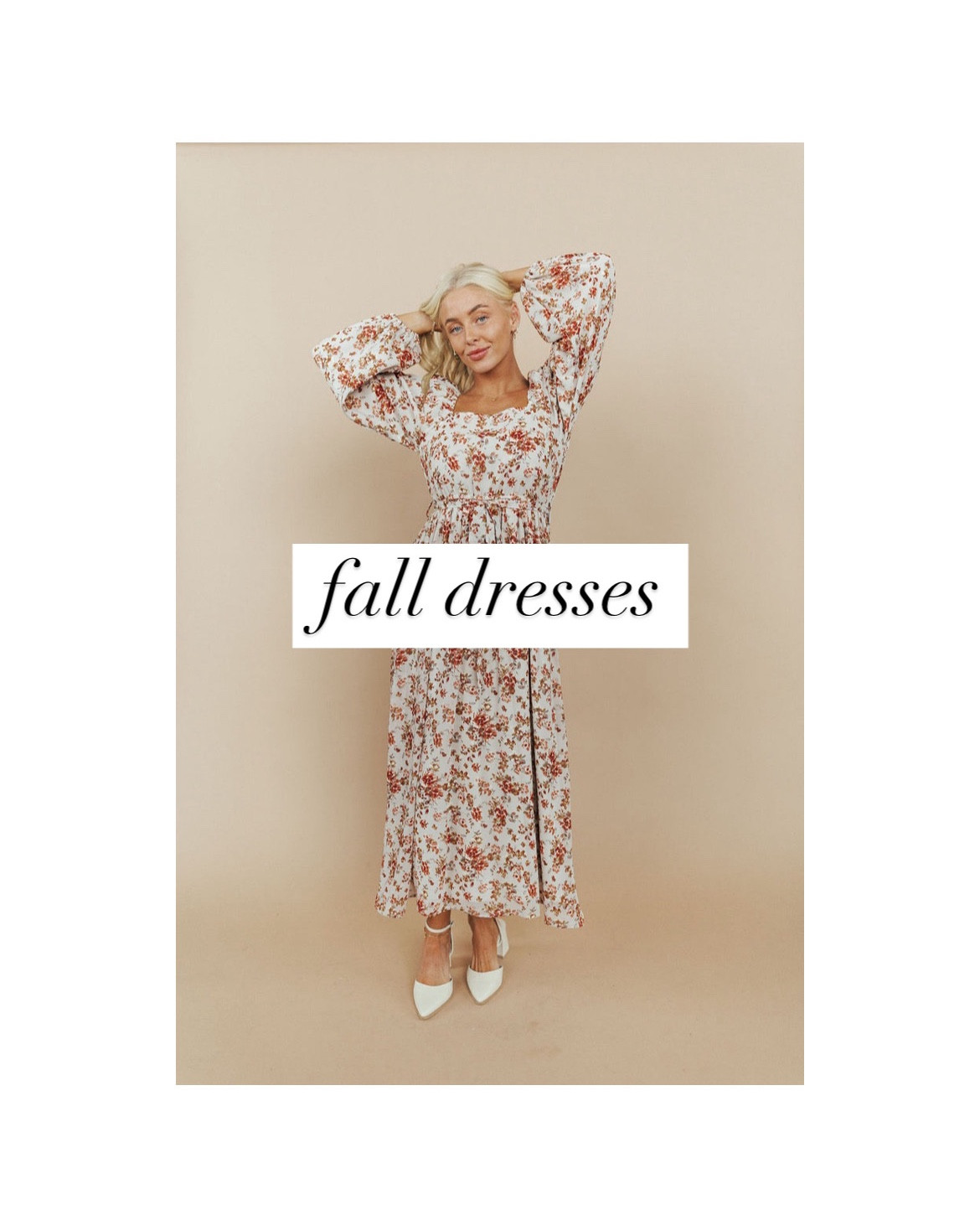 fall dresses 👗🍂

fall outfit inspo, autumn outfits, fall photoshoot outfits



#LTKMidsize #LTKStyleTip #LTKSeasonal