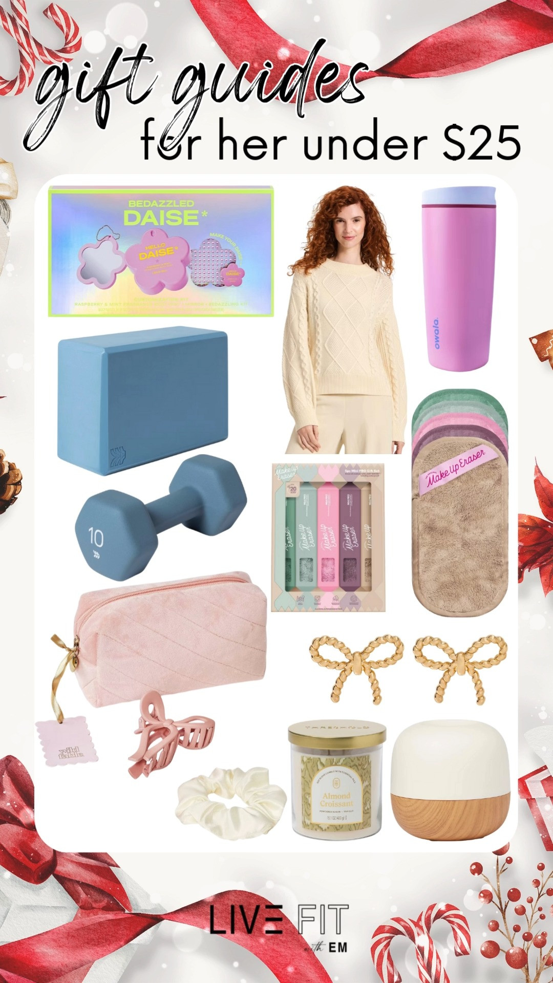 Cute, thoughtful, and totally budget-friendly gifts she’ll actually adore. Because it only looks expensive when you shop smart this season 🎁💖✨  
#HolidayGiftGuide #GiftsForHer #Under25Gifts #BudgetFriendly #HolidayShopping #GiftGuide2025 #LTKHoliday #AffordableFinds #HolidayDeals #FestiveFinds   

 #LTKGiftGuide #LTKHoliday #LTKFindsUnder50