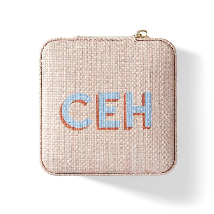 SMALL TRAVEL JEWELRY CASE, PRINTED | Mark and Graham