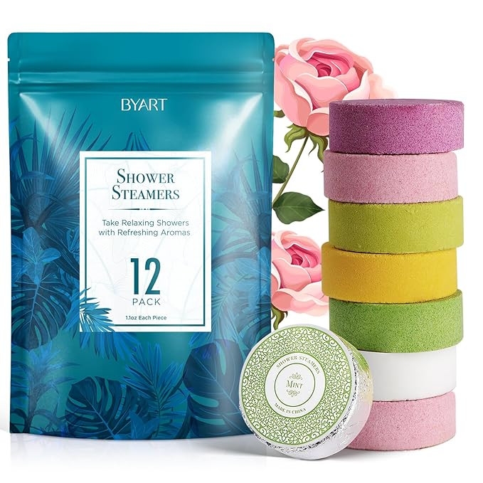 Shower Steamers Aromatherapy-Christmas Stocking Stuffers for Women, Eucalyptus Shower Bombs Gifts... | Amazon (US)