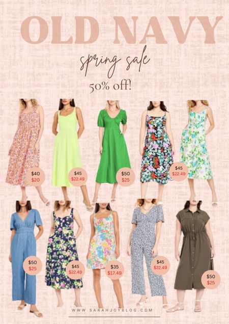 Old Navy Spring Sale! 50% off styles for the whole family. 
#OldNavy #sale #spring #dress

Follow @sarah.joy for more sale finds! 

#LTKSeasonal #LTKstyletip #LTKSpringSale
