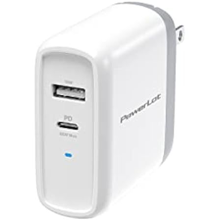 USB C Wall Charger PowerLot 68W 2-Port GaN PD 3.0 USB C Charger, 60W USB C Power Adapter for MacBook | Amazon (US)