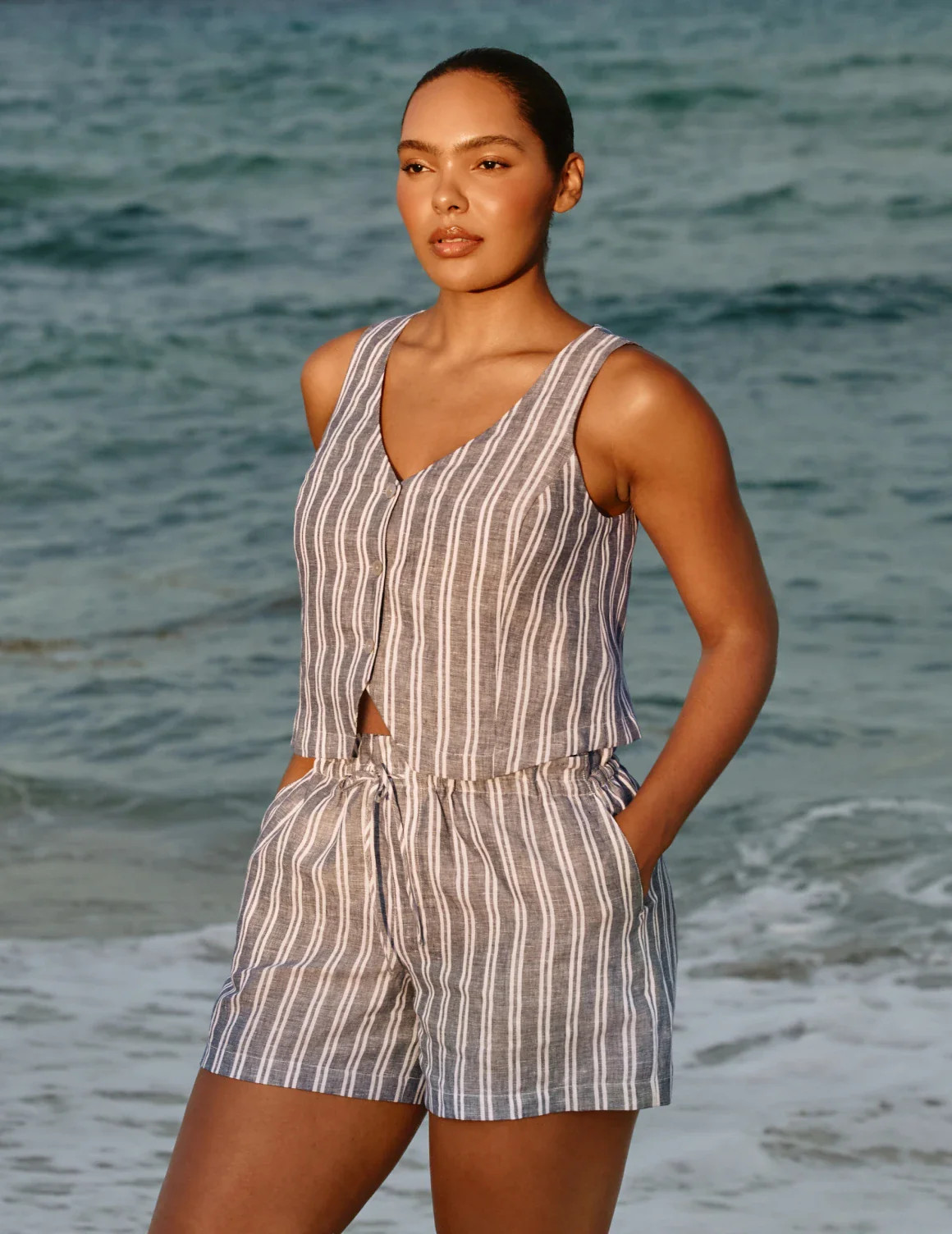 Linen Poolside Short | Knix US