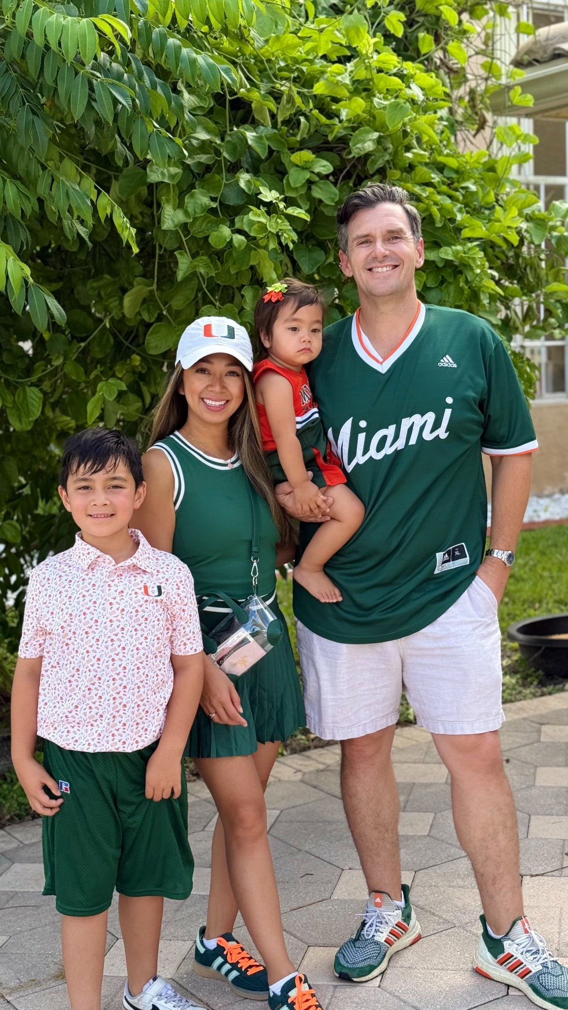 University of Miami hurricanes! Game Day outfit green and orange  college football 

#LTKFamily #LTKPetite #LTKActive