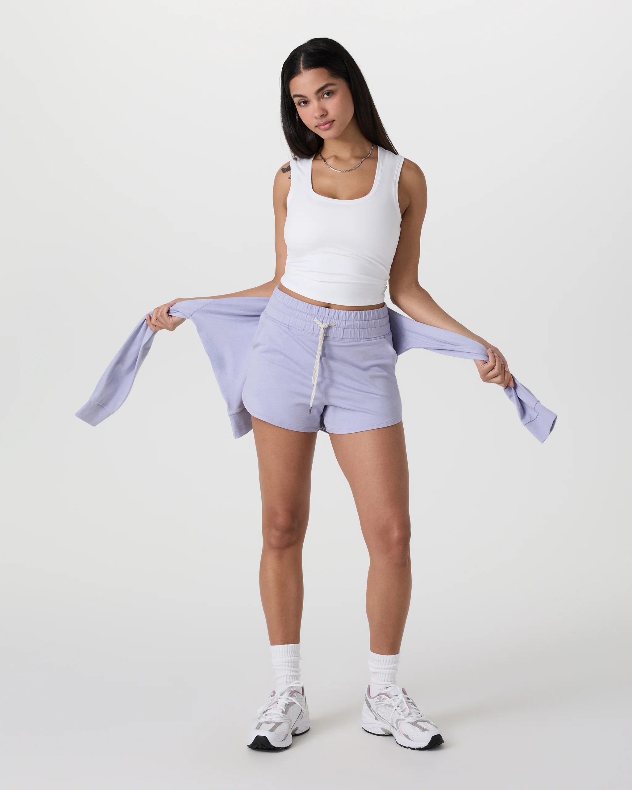 Halo Performance Short 2.0 | Lavender Mist Heather | Vuori | Vuori Clothing (US & Canada)