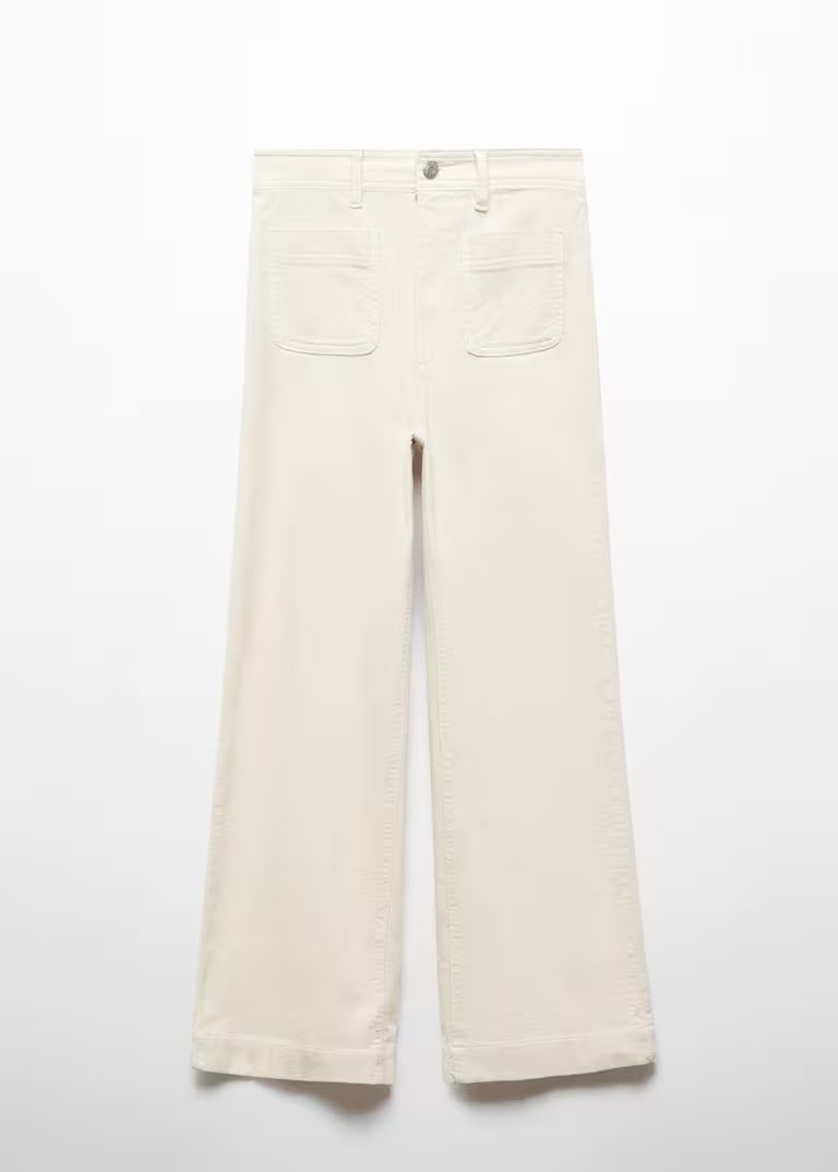 Corduroy culotte trousers | MANGO (US)