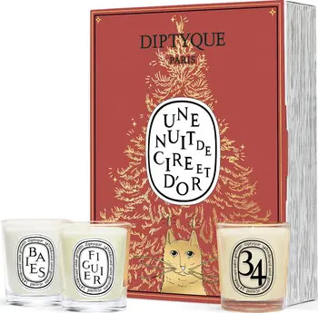 Set of 3 Miniature Candles - Holiday Edition | Nordstrom