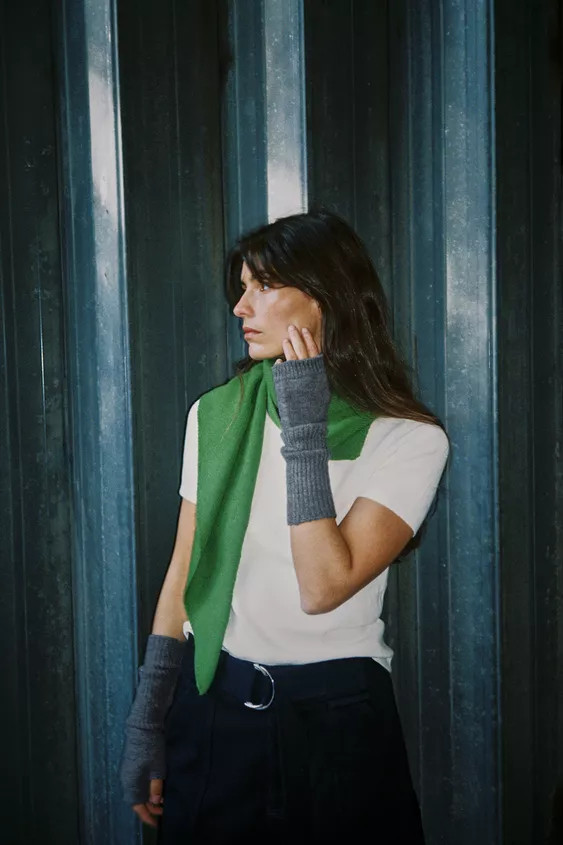 LONG KNIT MITTENS | Zara US