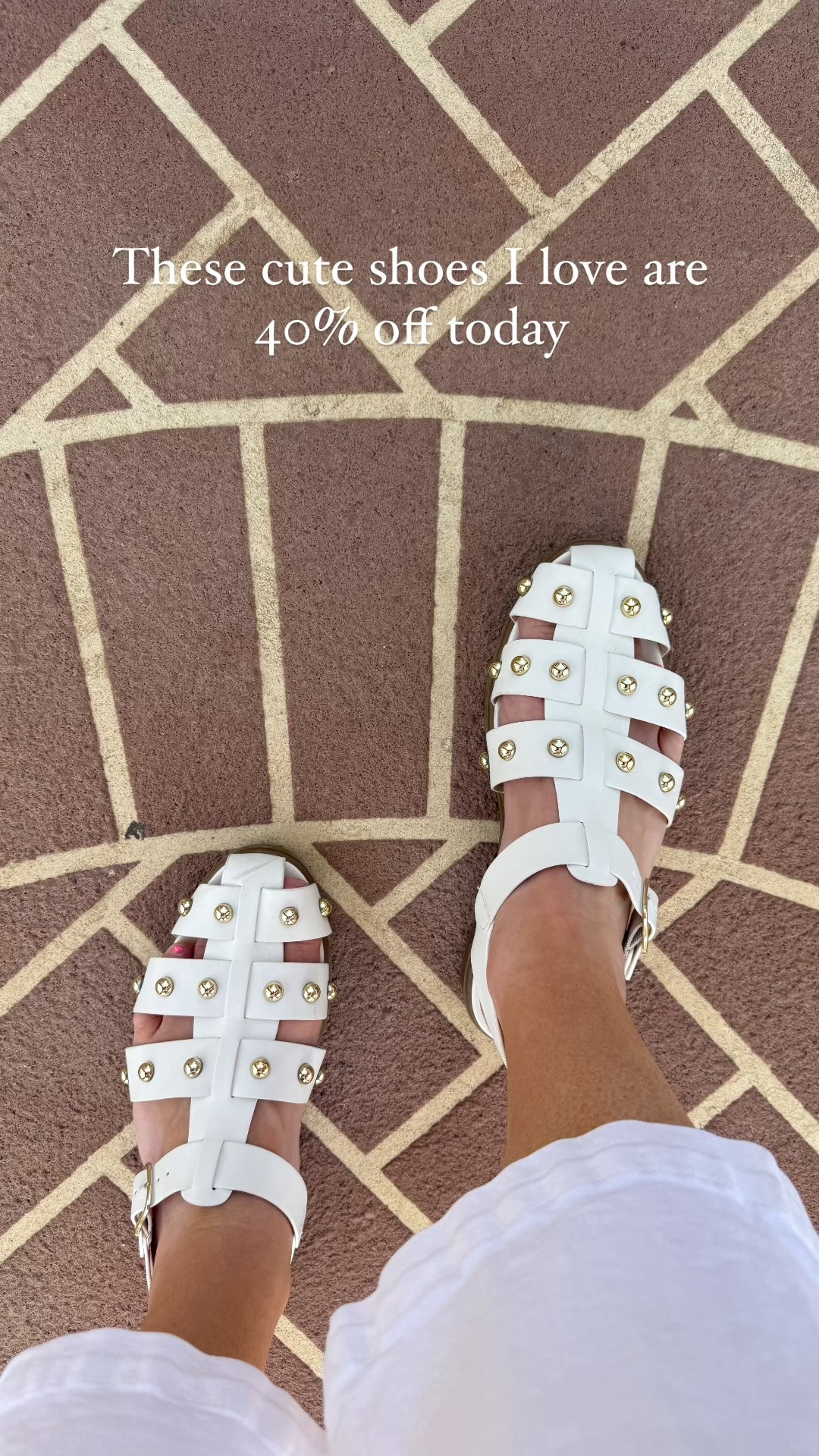 I love these target shoes so much! The cutest studded fisherman sandals - 40% off today 

#LTKFindsUnder50 #LTKShoeCrush #LTKSaleAlert