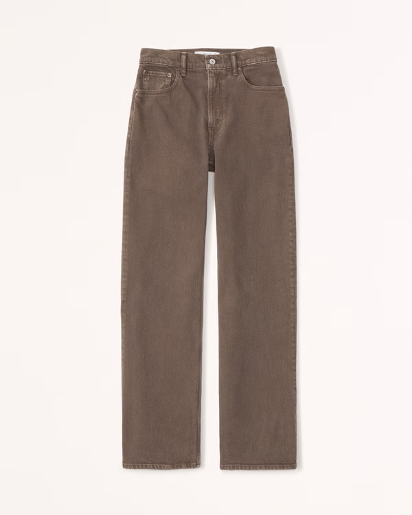 High Rise 90s Relaxed Jean | Abercrombie & Fitch (US)