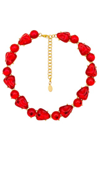 Red Rocks Necklace in Red | Revolve Clothing (Global)