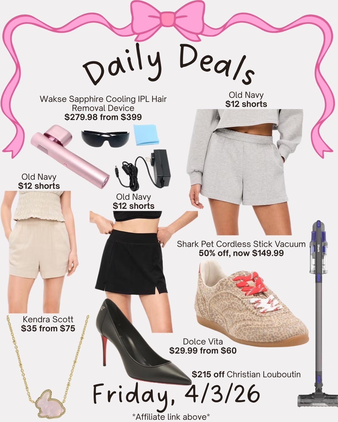 Daily deals 

#LTKMidsize #LTKSaleAlert #LTKootd