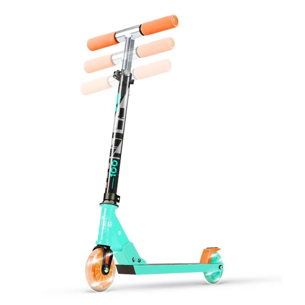Madd Gear Rize 100 Folding Kids Kick Scooter - Light Up Wheels - Height Adjustable - Lightweight ... | Walmart (US)