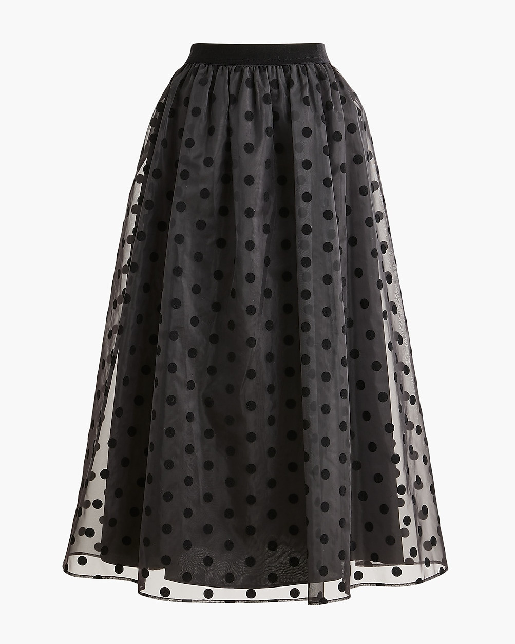 Dot midi skirt | J.Crew Factory