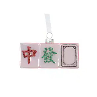 3.5" Mahjong Glass Ornament by Ashland® | Michaels Stores