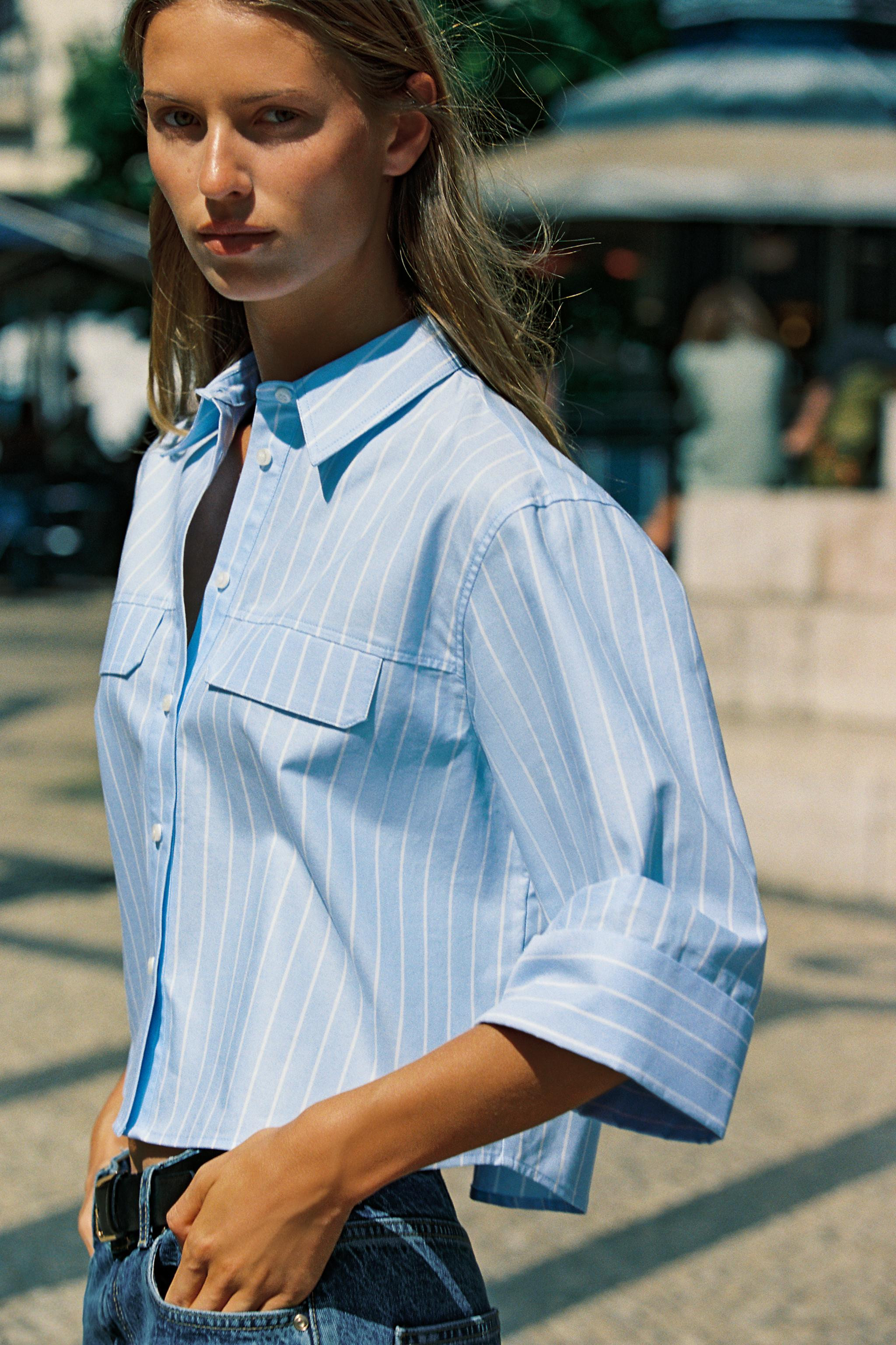 SHORT OXFORD SHIRT | Zara US