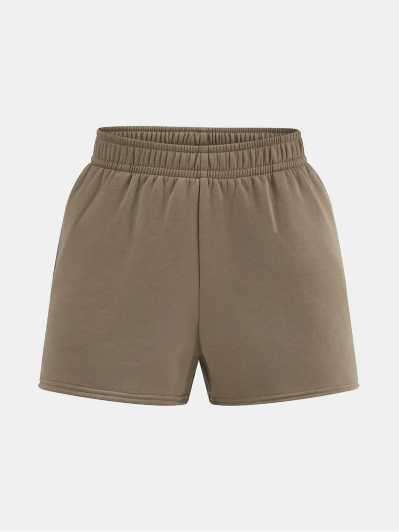 No Boundaries Soft Fleece Shorts, 1 or 2-Pack, Women’s | Walmart (US)