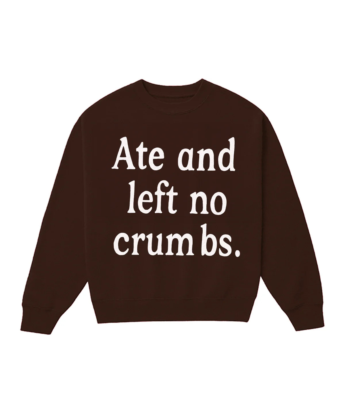 Ate & No Crumbs Crewneck | Shop Kristin Jones