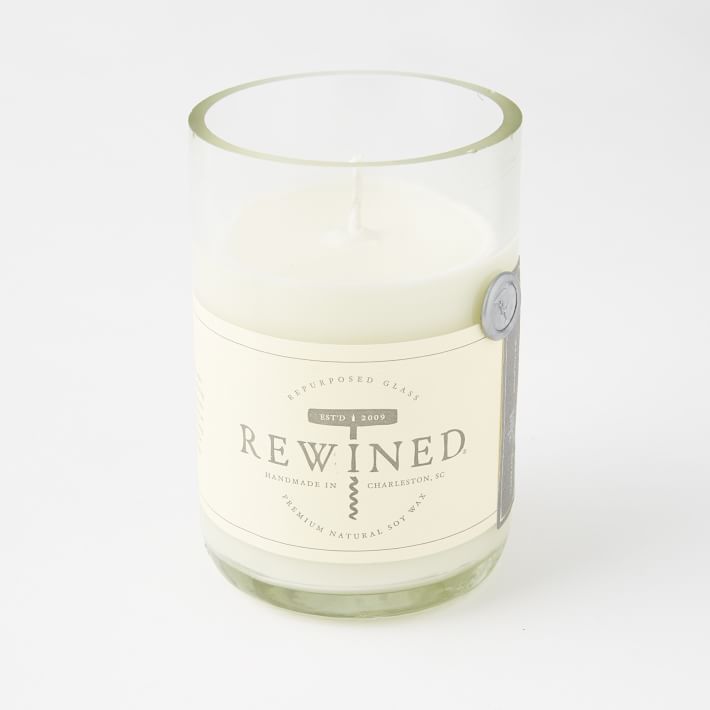 Rewined Clear Glass Filled Candles | West Elm (US)