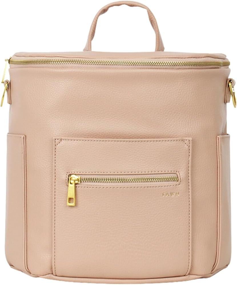 FAWN DESIGN Mini Diaper Bag (Mini Travel Backpack for Baby Essentials) (Warm Blush) | Amazon (US)