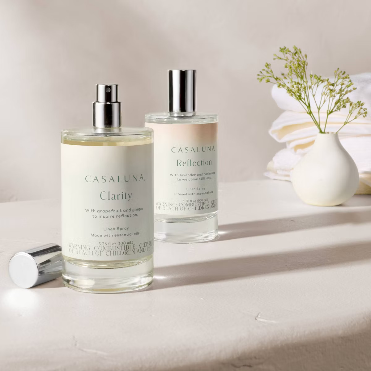 3.38floz Clarity Core Linen Spray White - Casaluna™ | Target