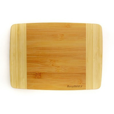 BergHOFF Bamboo Rectangle Cutting Board, Two-tone, 10.6"x7.7"x0.6" | Target