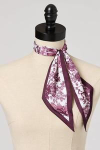 Cato Fashions | Cato Polka Dot Toile Skinny Scarf Set | Cato Fashions