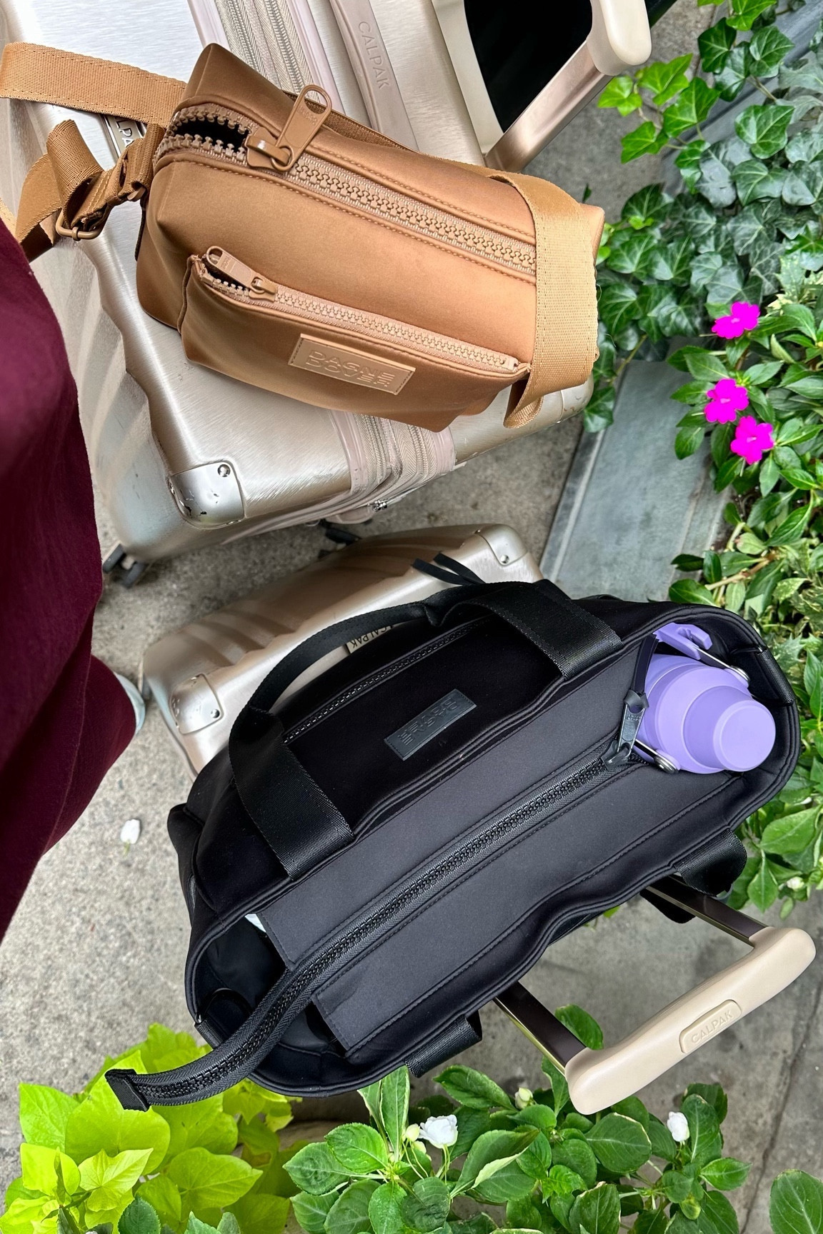 Our travel bags and must-haves