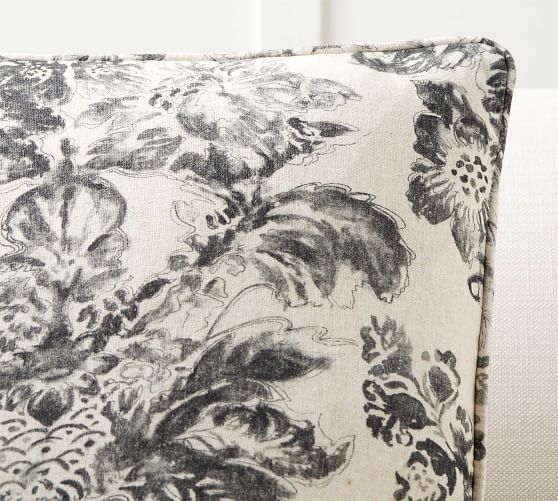 Thea Floral Printed Pillow Covers | Pottery Barn (US)