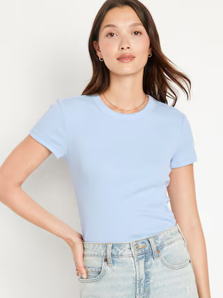 Snug Crop T-Shirt | Old Navy (US)