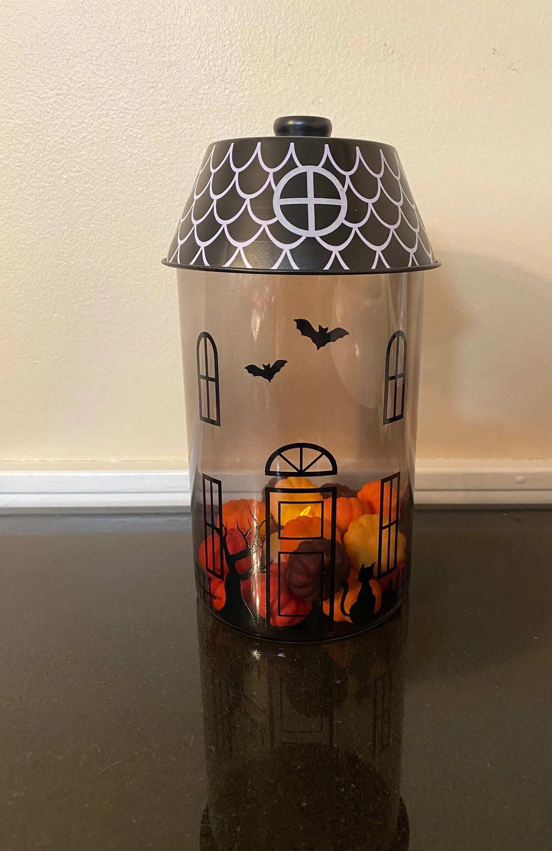 Glass Halloween Canister Halloween Decor Halloween Gift - Etsy Canada | Etsy (CAD)