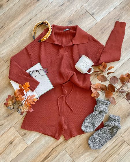 Cozy, fall loungewear. Amazon fashion. Fall pajamas. 

#LTKfindsunder50 #LTKsalealert #LTKSeasonal