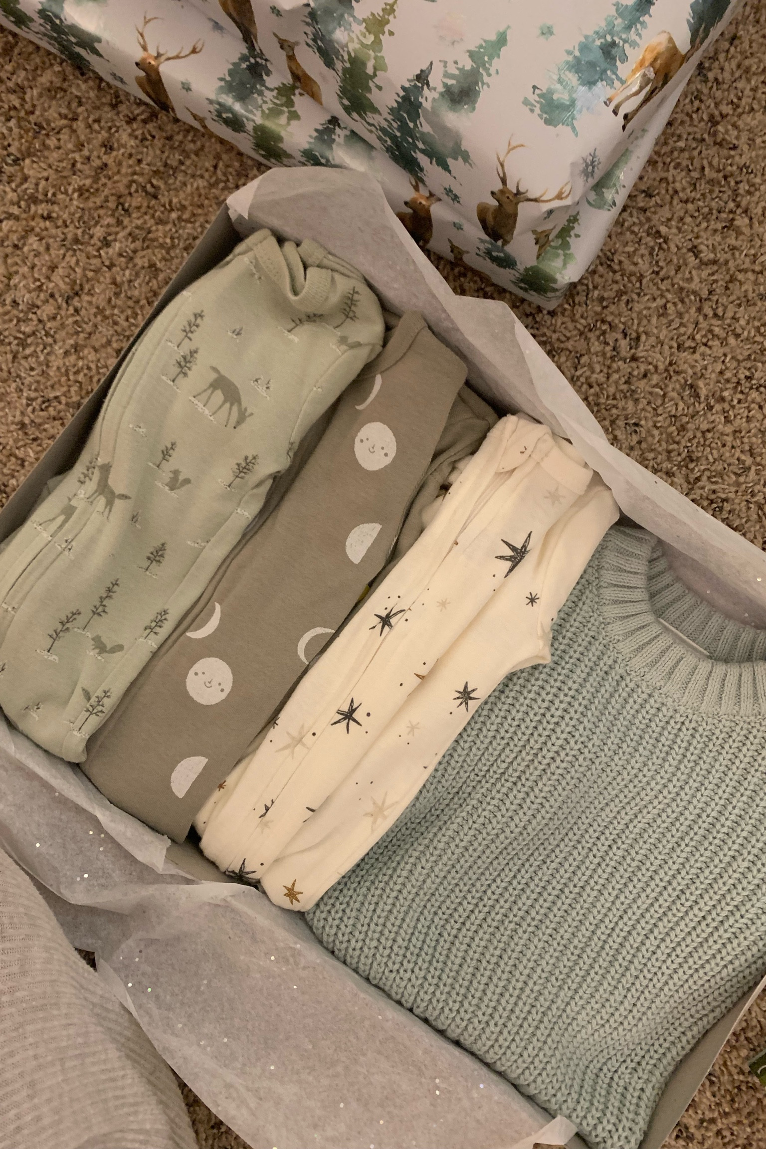 Holiday Jammie’s and sweaters. 
Kohls , Gift wrapping 

#LTKbaby #LTKSeasonal #LTKHoliday