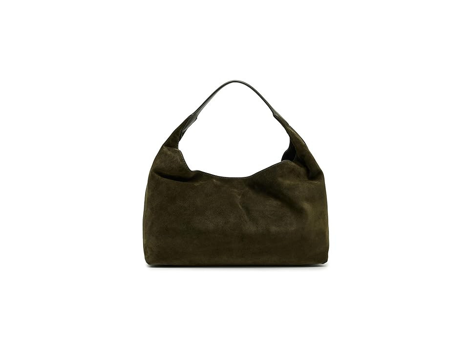 Madewell Suede Slouchy Shoulder Bag Shoulder Women's Handbags Loden, Leather/Suede | Zappos