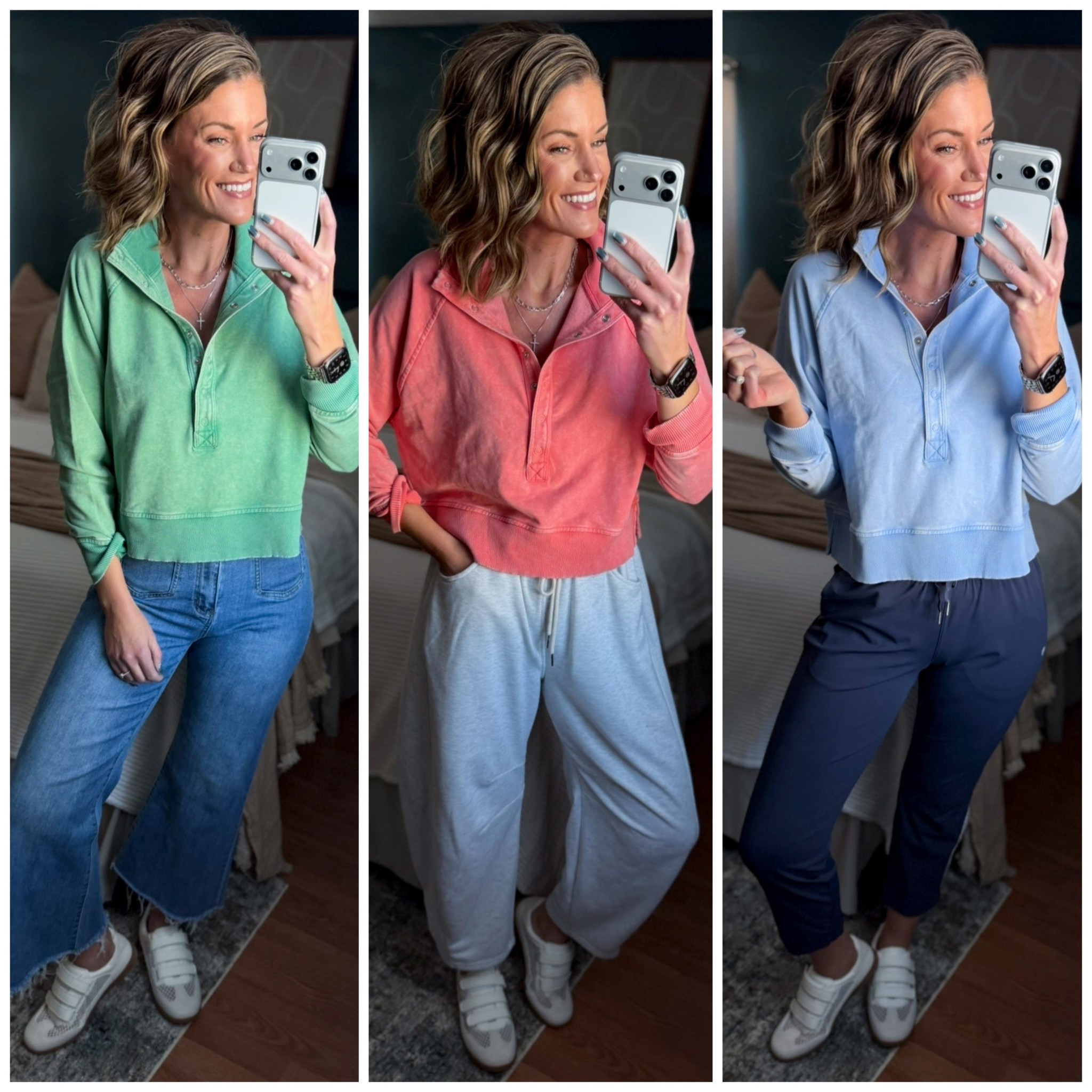 New sweatshirt release from AE. How cute is the Henley style?! 
Sized down to XS

#LTKmomlife #LTKSeasonal