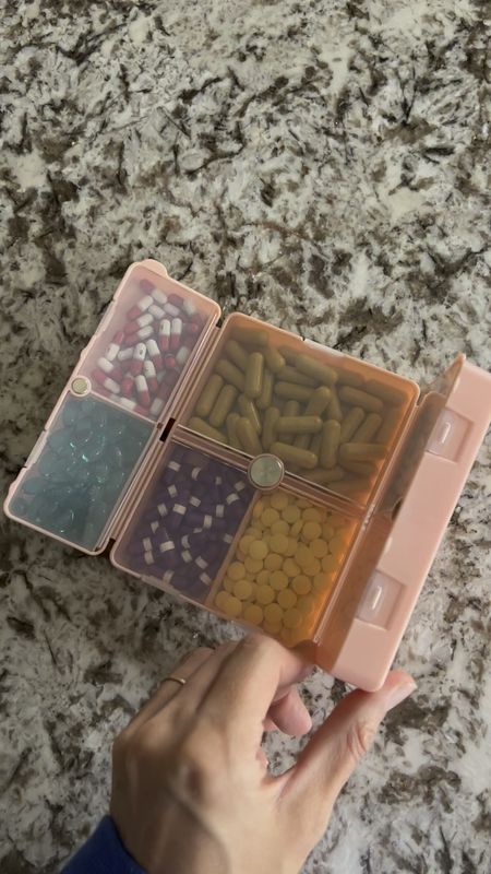 If we’re gonna be pill poppers, let’s at least be efficient, organized pill poppers. 

#LTKtravel #LTKbeauty #LTKGiftGuide