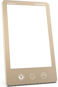 Verilux® HappyLight® Luxe - UV-Free LED Therapy Lamp, Bright White Light with 10,000 Lux, Adjus... | Amazon (US)