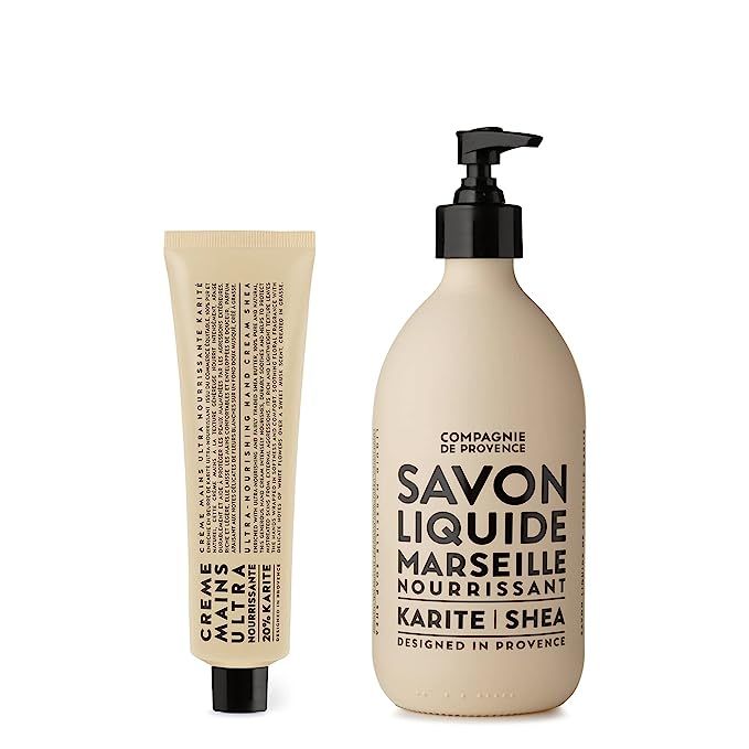 Compagnie de Provence Liquid Marseille Soap and Hand Cream Set, Pretty Hands | Amazon (US)
