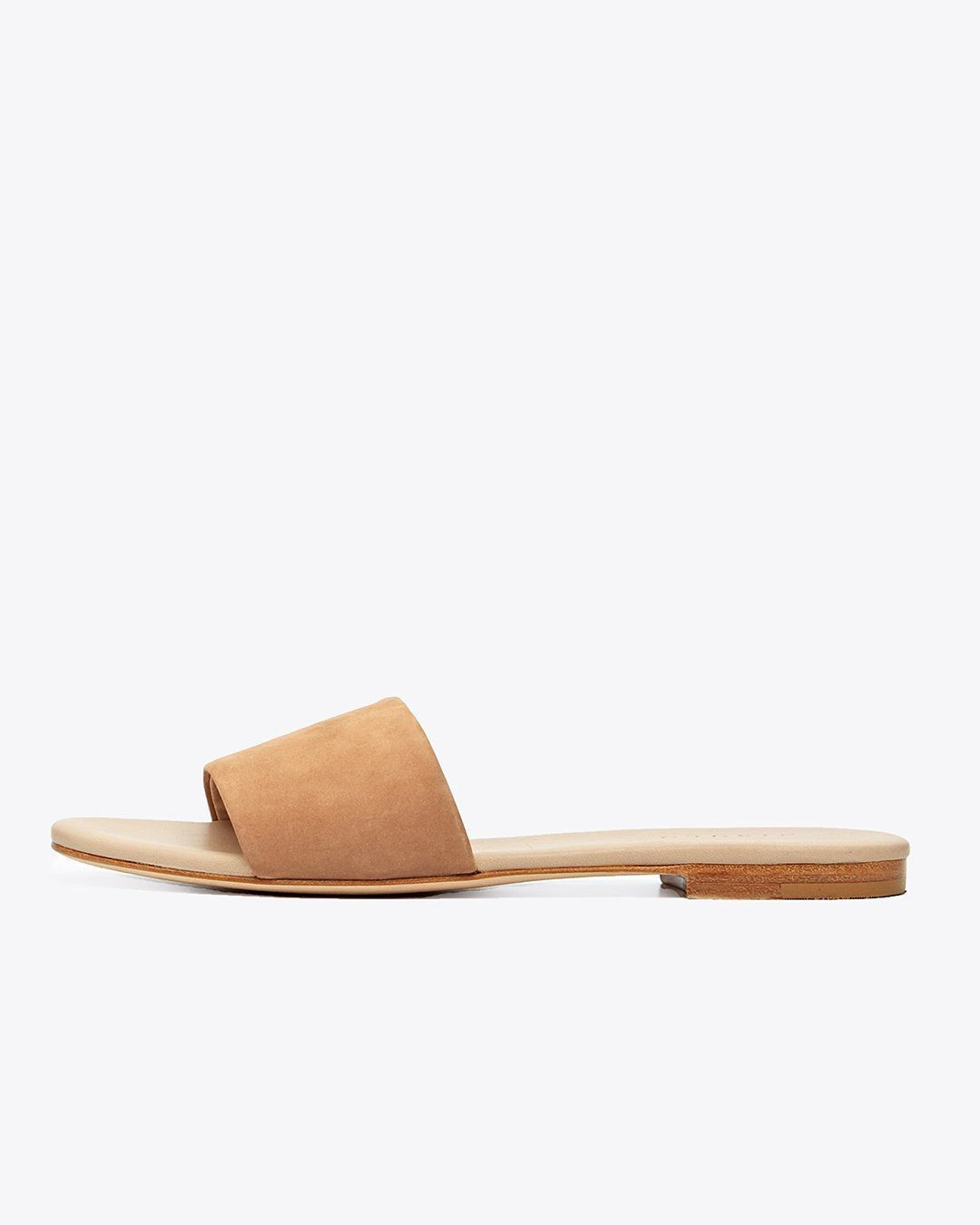 Isla Slide Sandal Sand | Nisolo