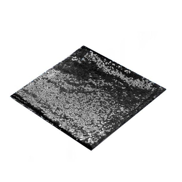 BalsaCircle 10 pcs 20 in Black Sequins Napkins - for Wedding Party Restaurant Holiday Dinner - Wa... | Walmart (US)