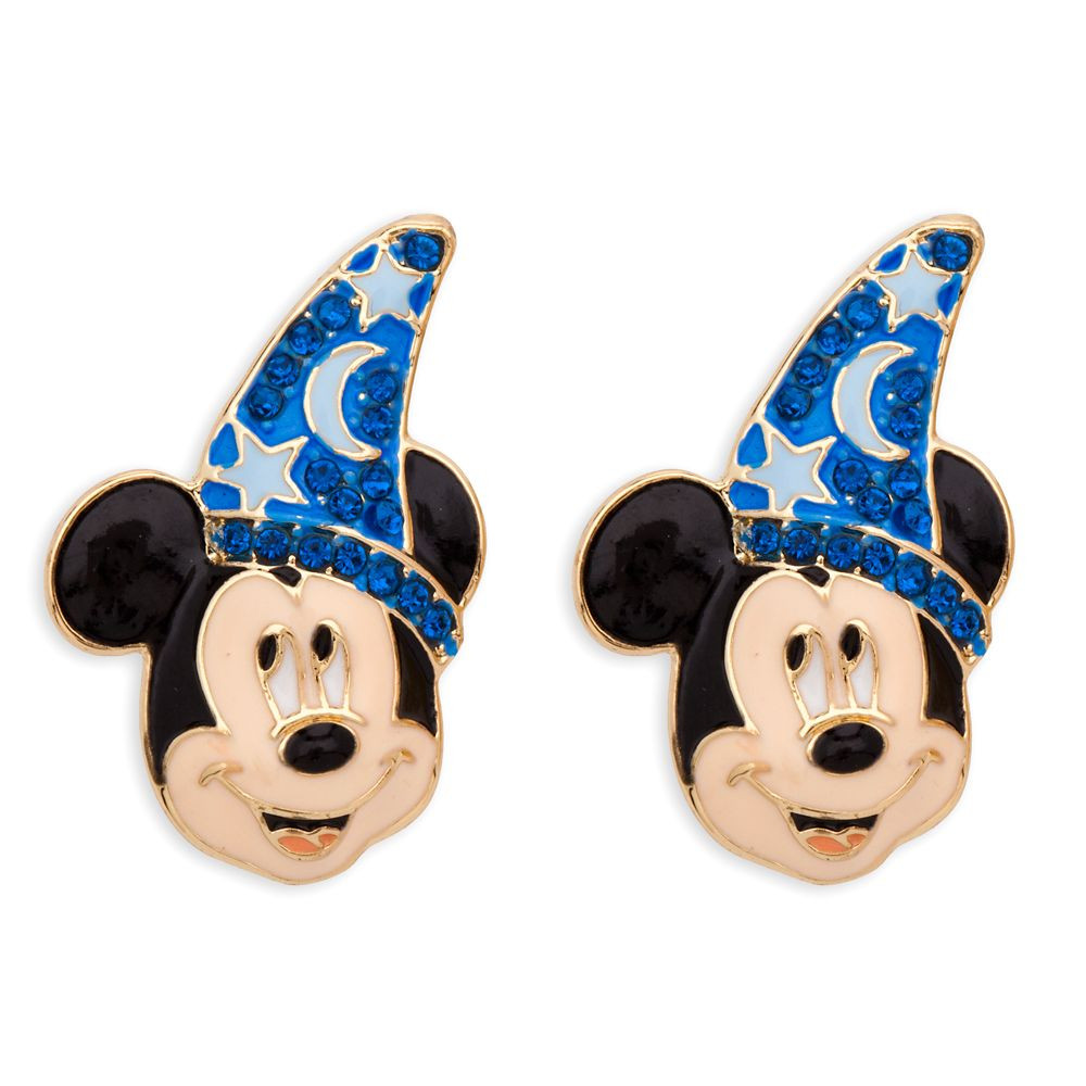 Sorcerer Mickey Mouse Earrings by BaubleBar – Fantasia | Disney Store