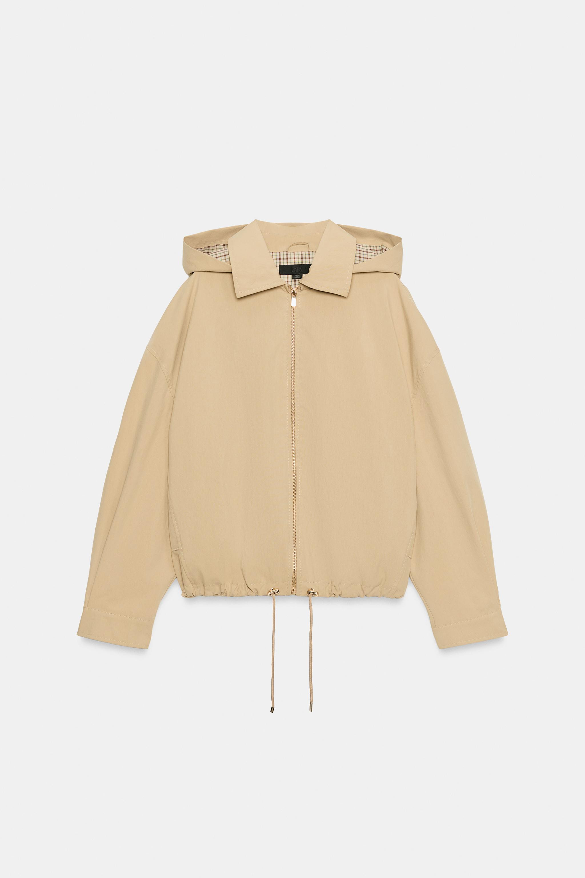 DETACHABLE HOOD JACKET | Zara US