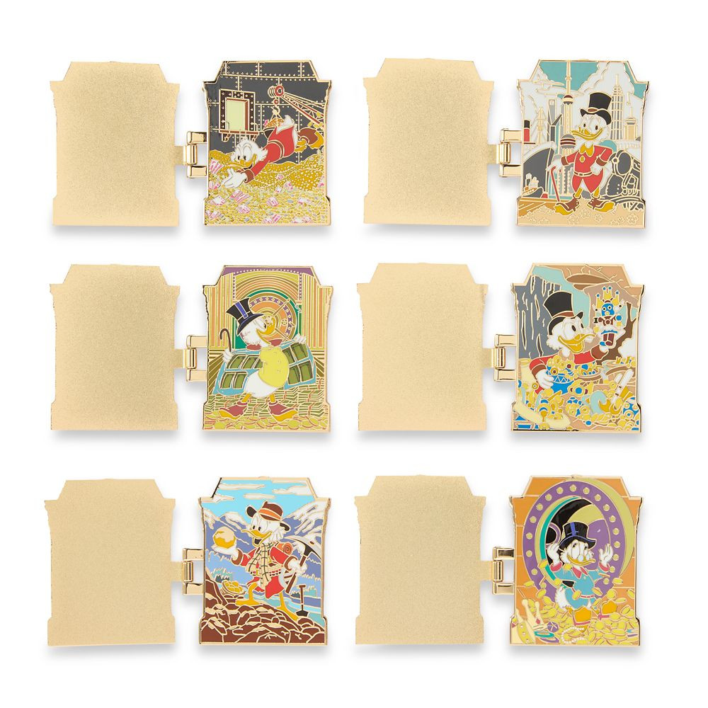 Scrooge McDuck Hinged Mystery Pin Blind Pack \u2013 Duck Tales \u2013 1-Pc. \u2013 Shanghai Disn... | Disney Store