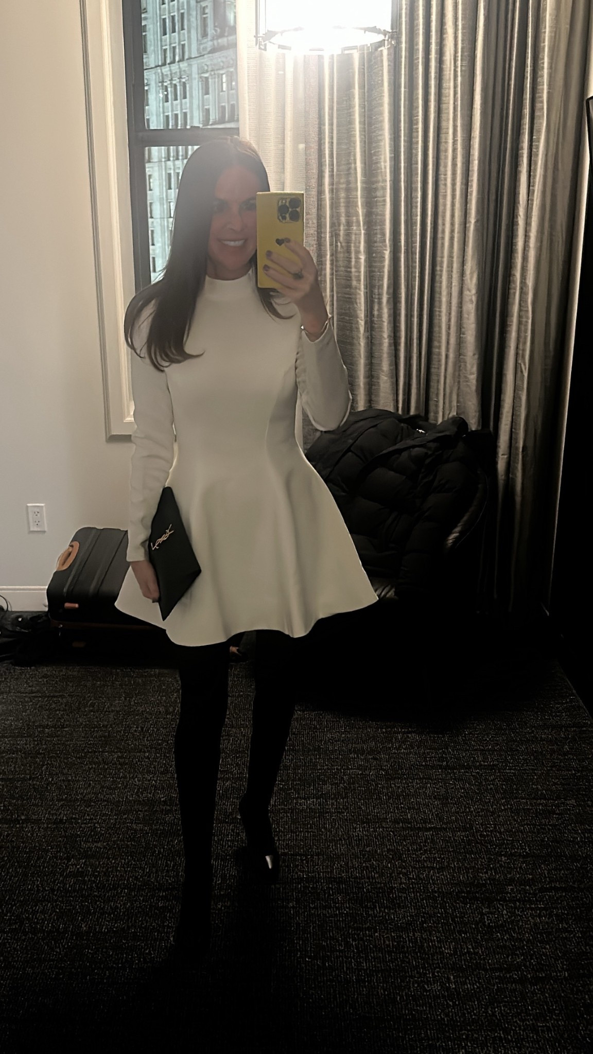 Holiday party! 
White dress 
Nordstrom


#LTKHoliday #LTKootd #LTKOver40