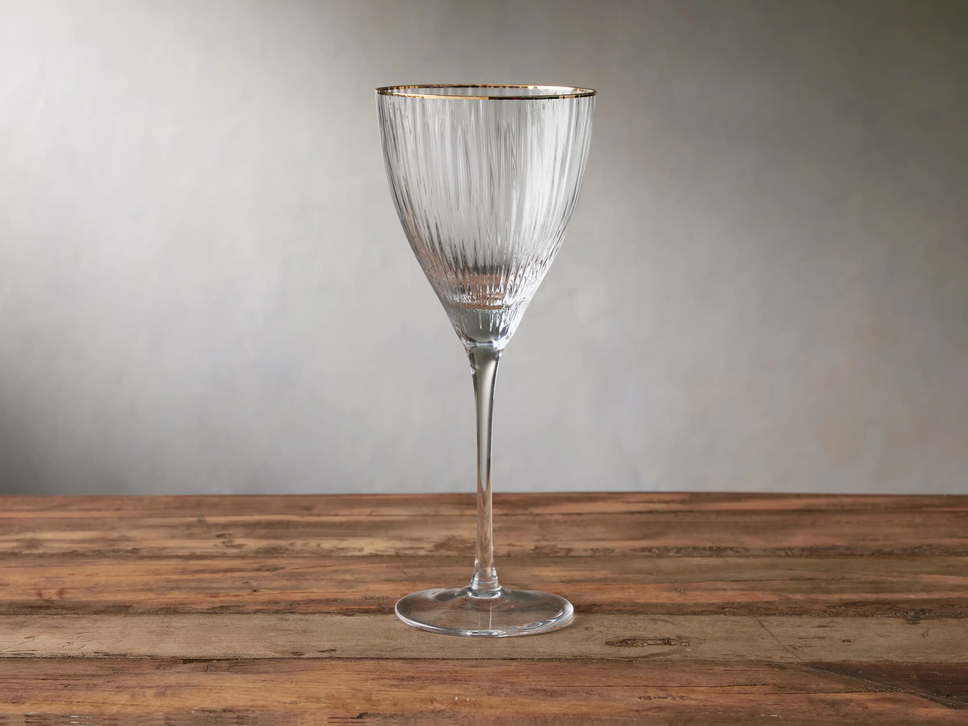 Anisa White Wine Glasses (Set of 4) | Arhaus