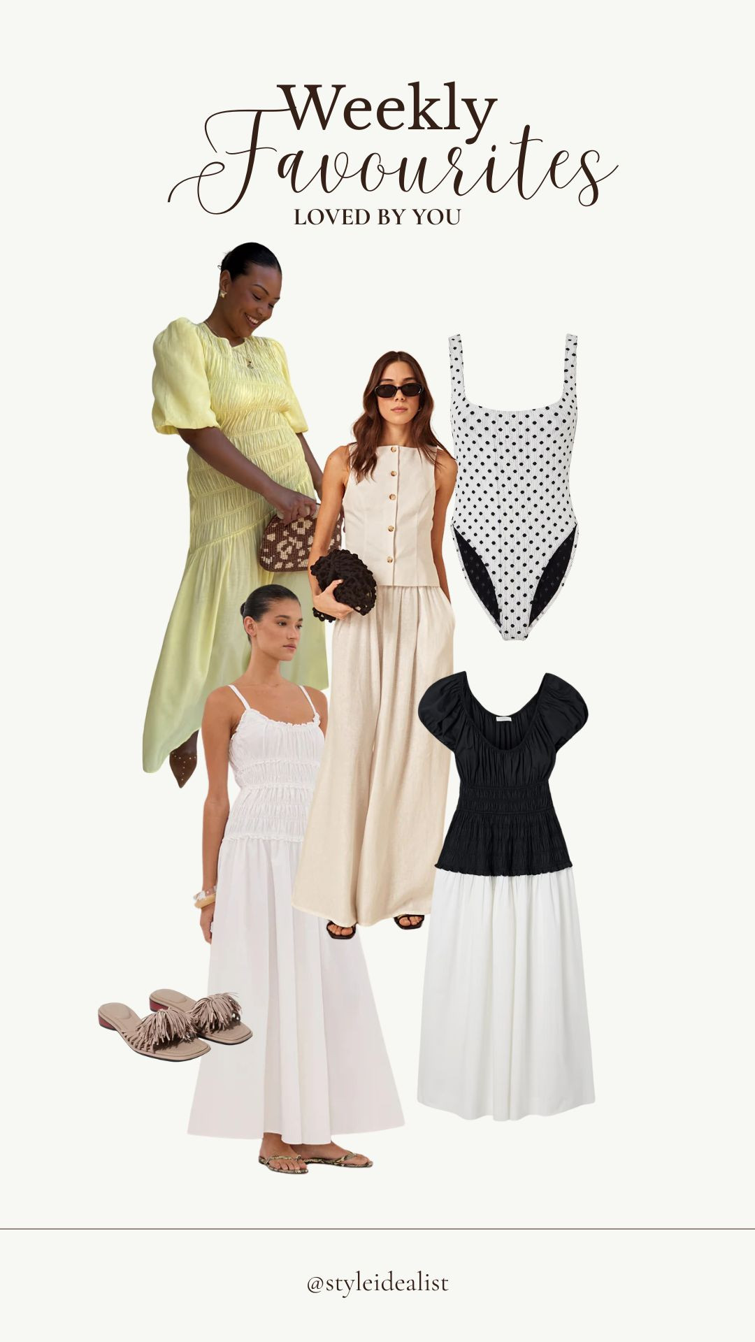 Bestsellers loved by you!

Outfit idea, summer, dresses, swimsuit, Dissh, & Other Stories, sandals, Never Fully Dressed 

 #LTKuk #LTKsummer #LTKeurope