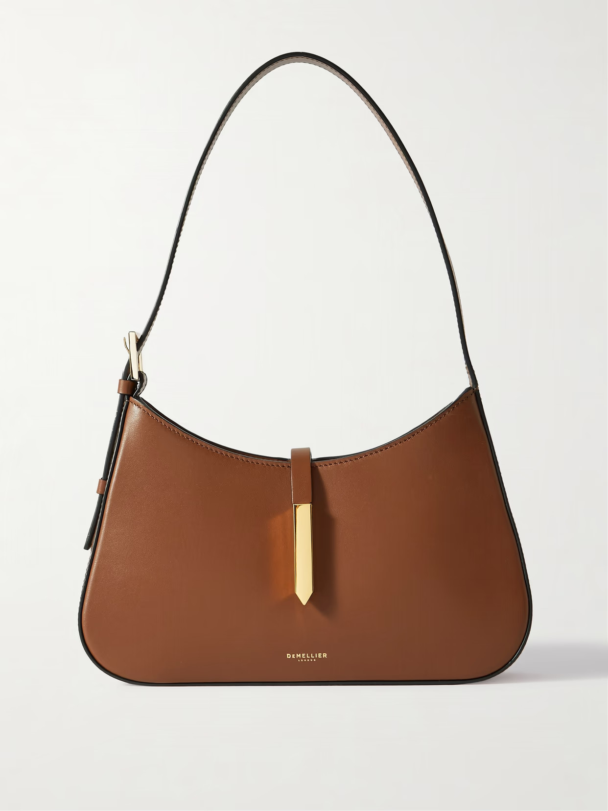 DeMellier - Tokyo Leather Shoulder Bag - Tan | NET-A-PORTER (UK & EU)