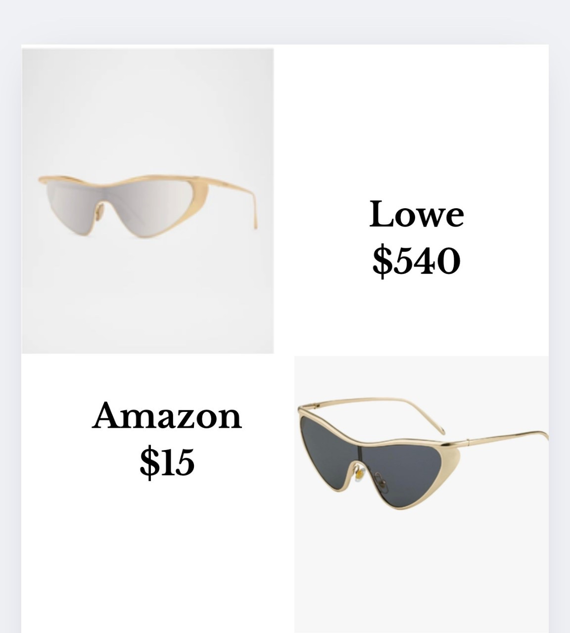 Lowe sunglasses, amazon sunglasses, amazon looks for less, boujee on a budget, designer sunglasses 

#LTKSaleAlert #LTKFindsUnder50 #LTKStyleTip